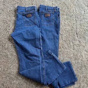 Wrangler Blue Straight Jeans